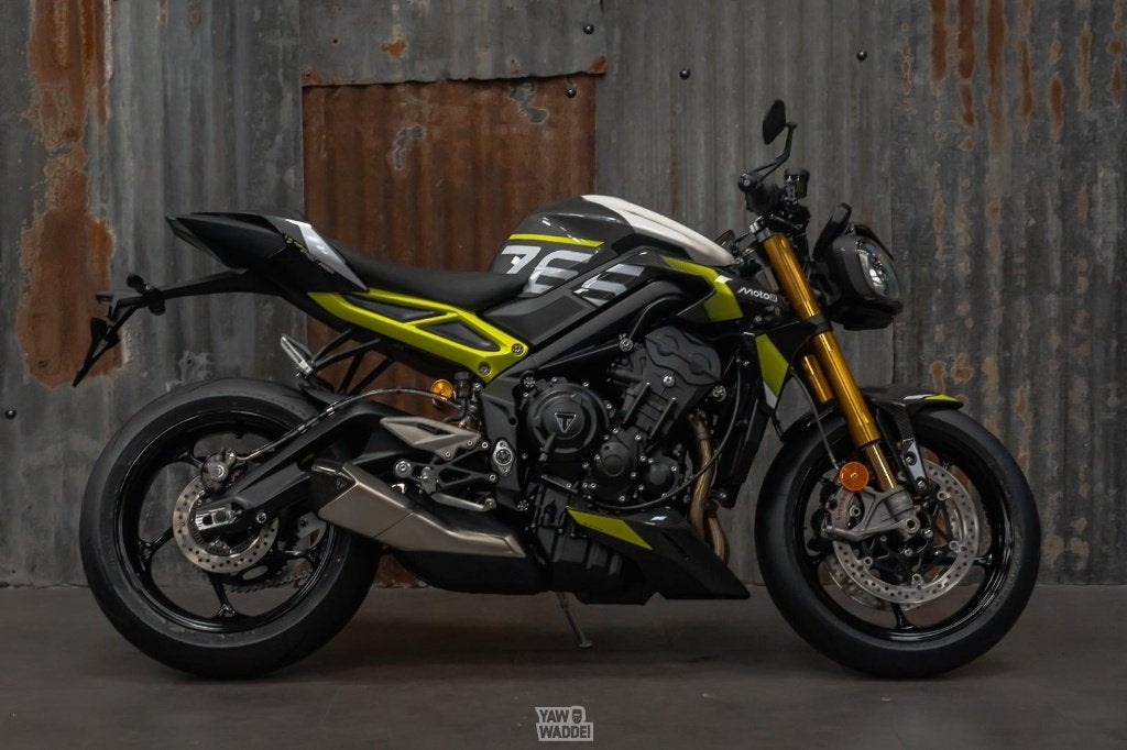 Triumph Street Triple 765 RS: Moto 2 Edition, Nieuw, Motorrijbewijs A, Traction Control, Bedrijf