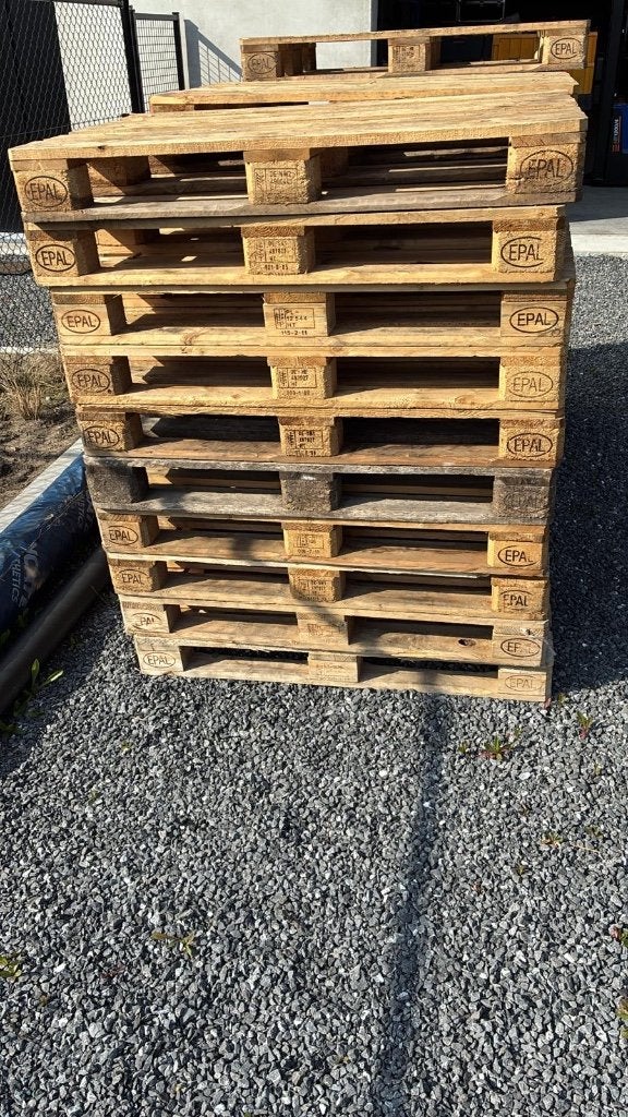 Epal palletten (euro pallets) te koop 16 stuks beschikbaar, Bricolage & Construction, Bois & Planches, Enlèvement, Utilisé, Palette