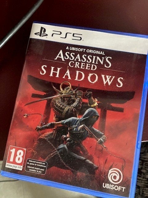 PS5 Assassin's Creed Shadows, Games en Spelcomputers, 1 speler, Ophalen, Zo goed als nieuw, Avontuur en Actie