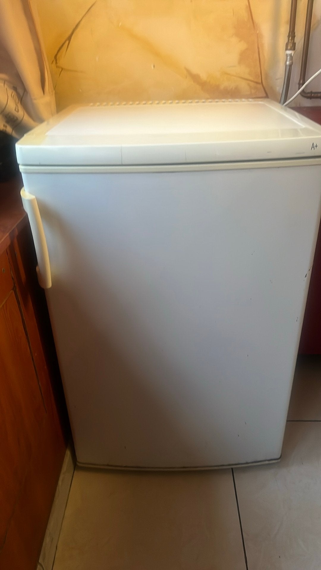 Tafel koelkast, Ophalen, Gebruikt