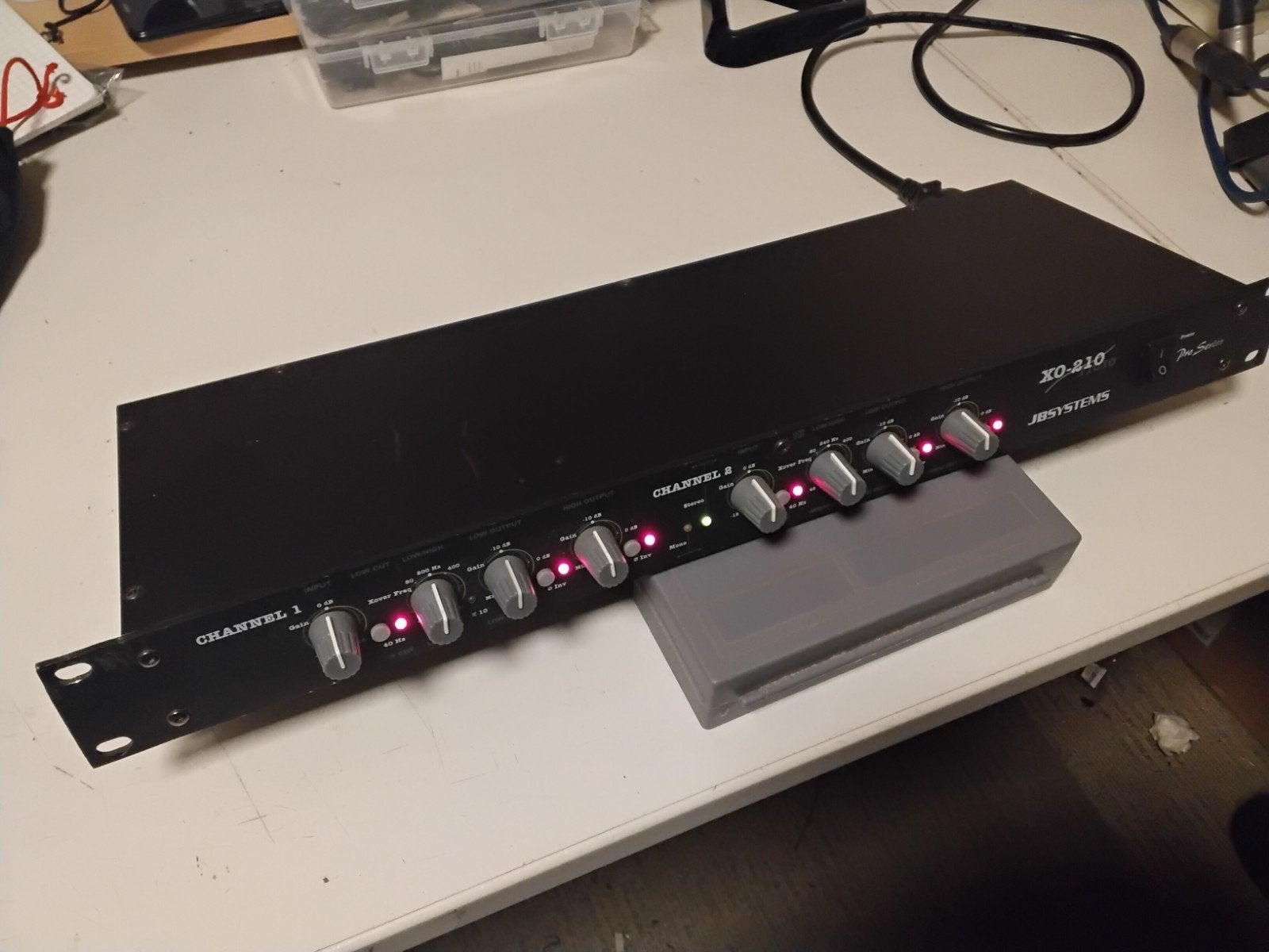 JBSYSTEMS XO-210 crossover, Muziek en Instrumenten, Ophalen, Gebruikt