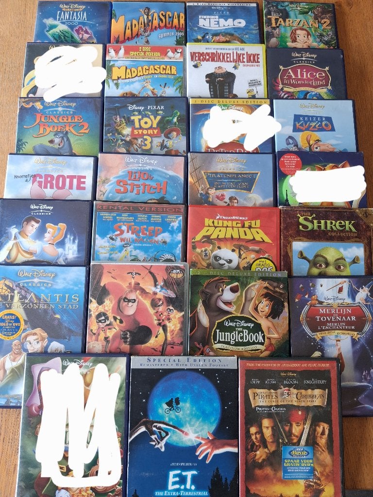 Disney dvds en kinderboeken, Cd's en Dvd's, Ophalen of Verzenden, Gebruikt