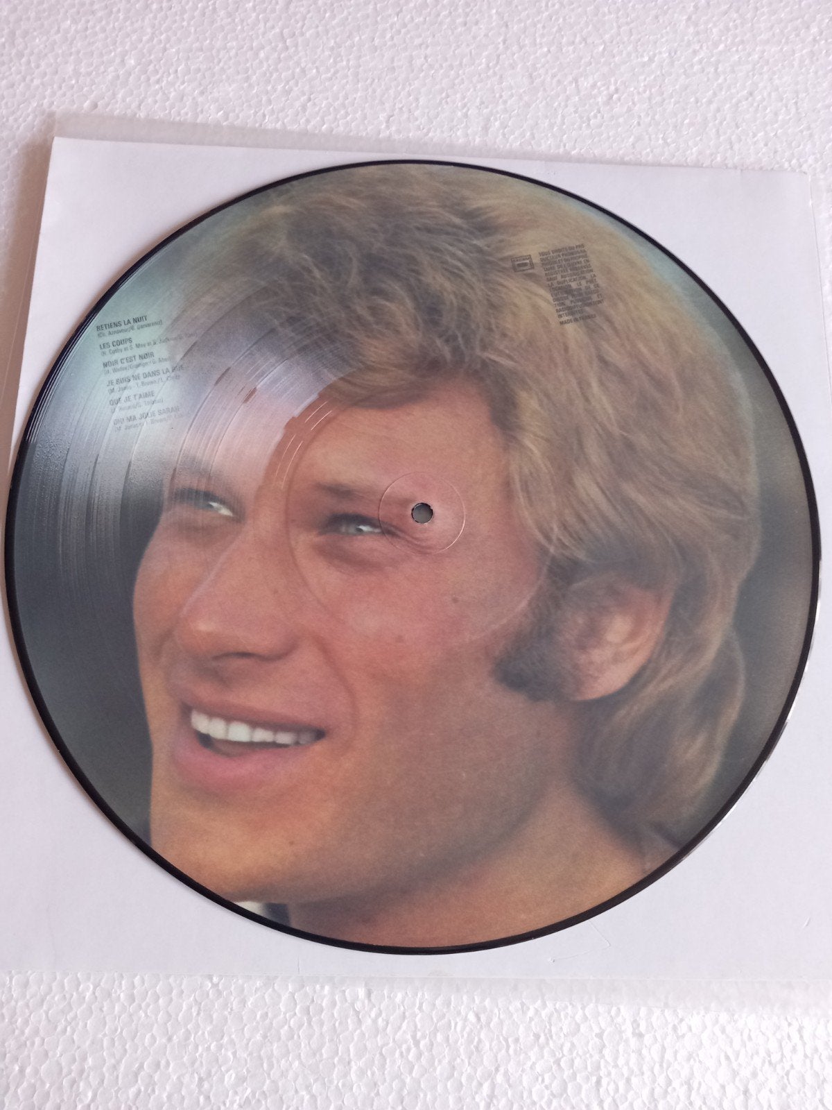 JOHNNY HALLYDAY VG+ LP, Enlèvement ou Envoi, LP