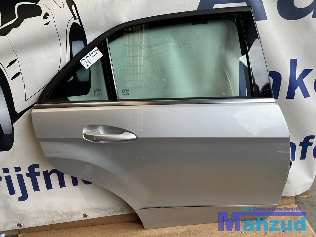 MERCEDES E KLASSE W212 SEDAN Rechts achter deur portier grij, Auto-onderdelen, Gebruikt, Mercedes-Benz AG, Deur, Mercedes-Benz