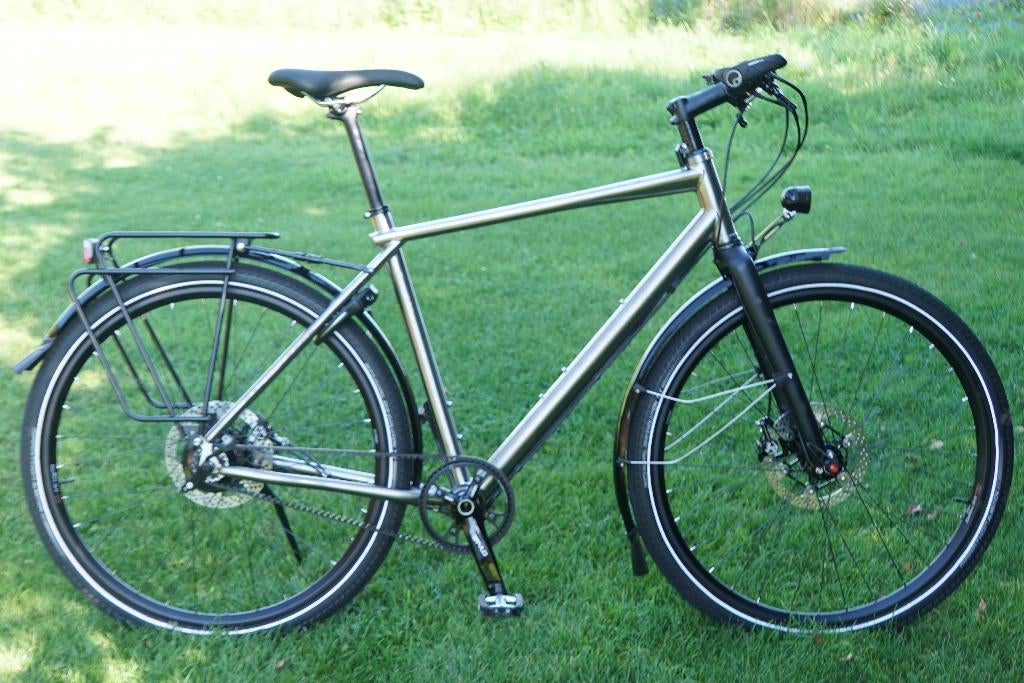 Set idworx All Rohler Titanium fietsen maat M = 52 Rohloff, Ophalen, 28 inch, 10 tot 15 versnellingen, Nieuw