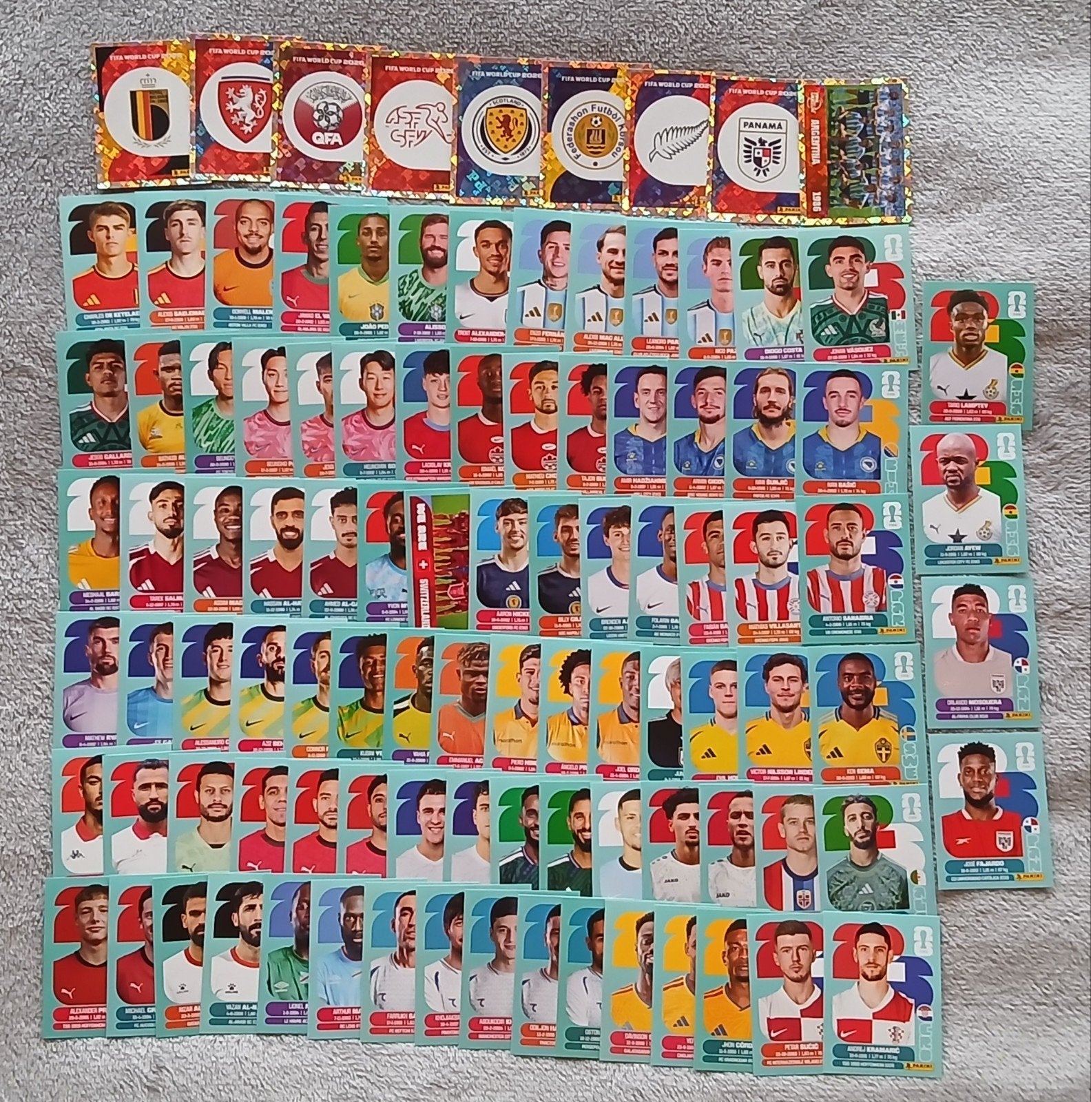Panini World Cup 2026 ( 100 stickers differents ), Envoi