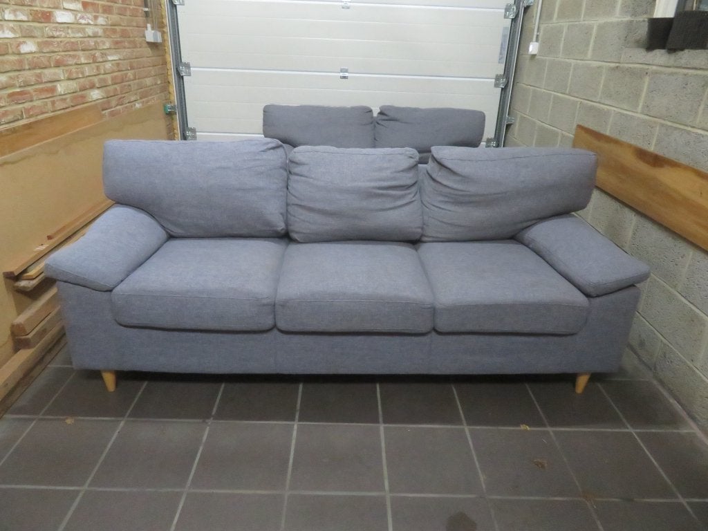 JYSK 3-zitsbank, Huis en Inrichting, Ophalen, Gebruikt, Driepersoons, 75 tot 100 cm