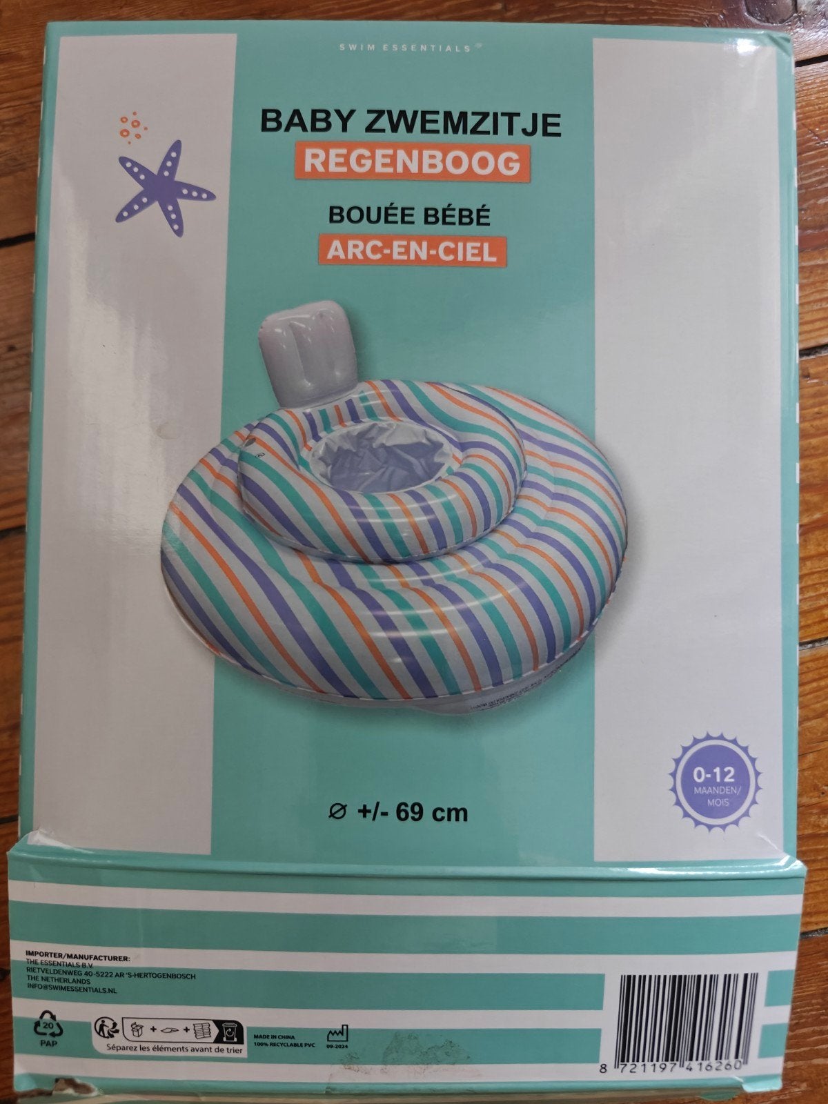 Babyzwemband, Kinderen en Baby's, Babykleding | Baby-zwemkleding, Ophalen of Verzenden, Zo goed als nieuw, Jongetje of Meisje