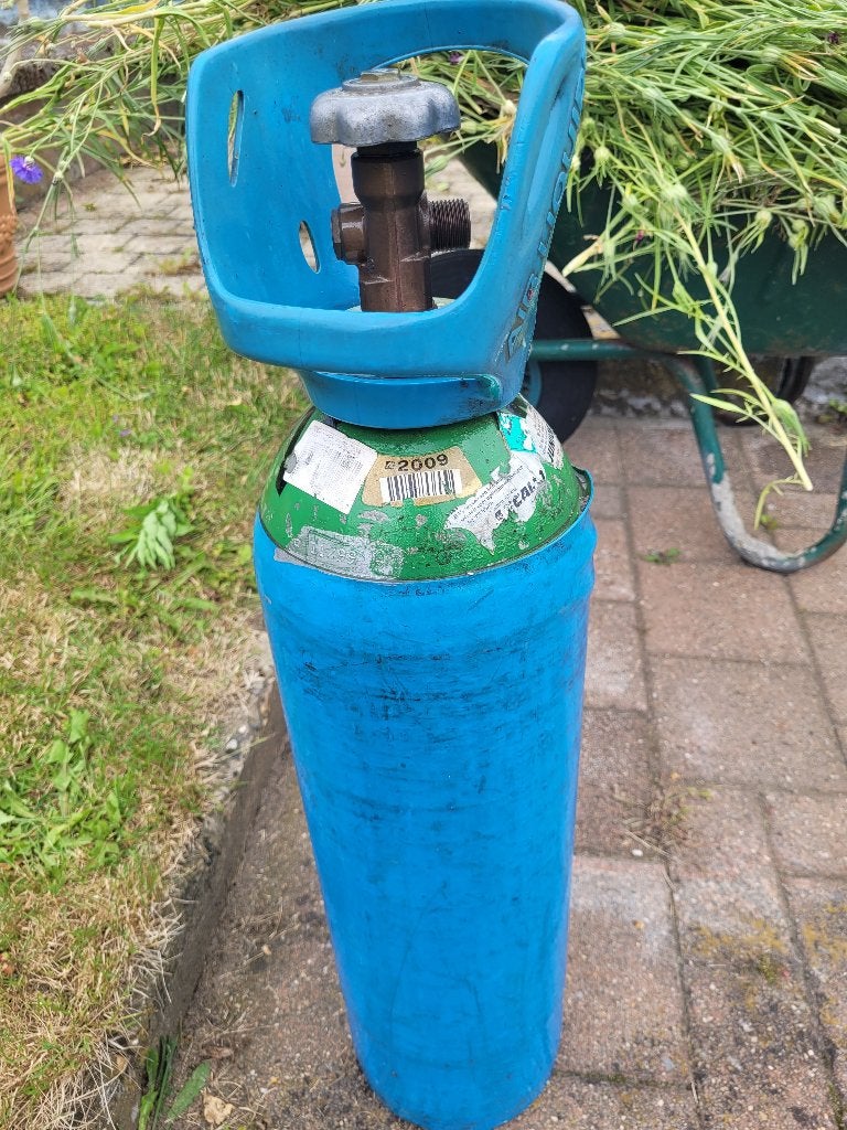 Lege gasfles om te lassen, Enlèvement, Utilisé, Autres types
