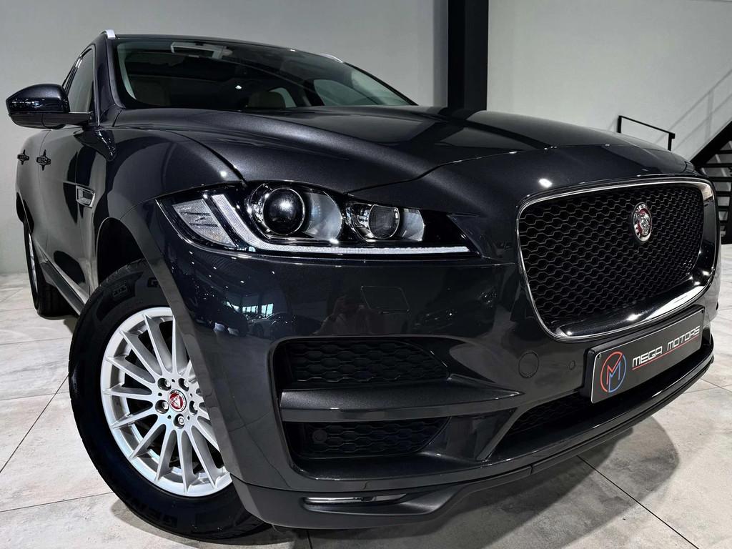 Jaguar F-Pace 2.0d 180CV 4X4 AWD CARPLAY COCKPIT MERiDiAN EU, Autos, Cuir, Argent ou Gris, Achat, 139 g/km