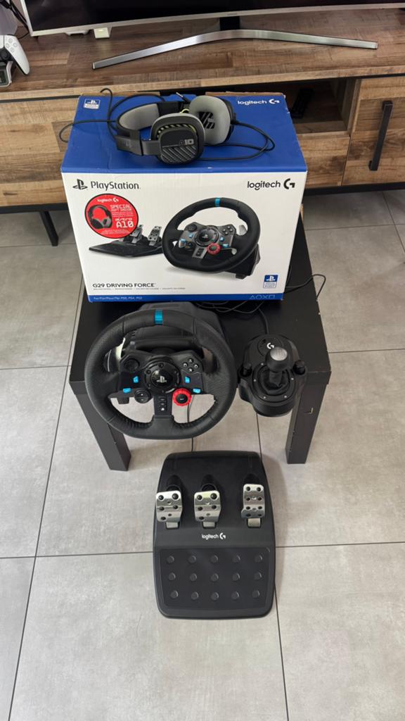 Logitech g29 stuur ps4/ps5/pc, Ophalen, Zo goed als nieuw