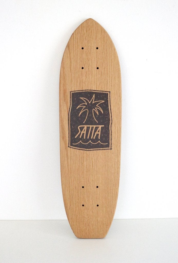 Handgemaakt Satta Skateboard zeldzaam, Sport en Fitness, Skateboarden, Ophalen of Verzenden, Gebruikt, Skateboard