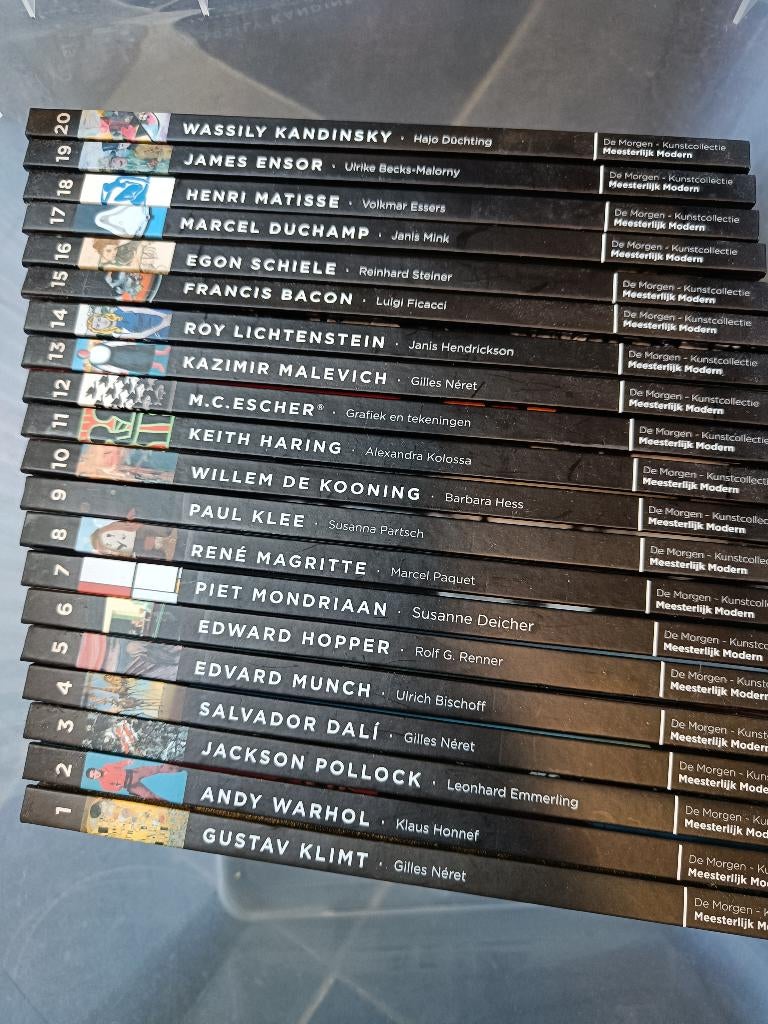 Taschen De Morgen meesterlijk modern set 20 boeken, Boeken, Ophalen, Zo goed als nieuw, Schilder- en Tekenkunst