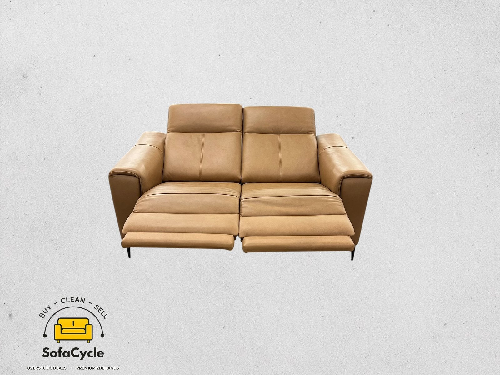 Chaise Medalounger avec 2 sièges élect Cycle relaxant/Canapé, Enlèvement ou Envoi, Comme neuf, SofaCycle, Info@sofacycle.be