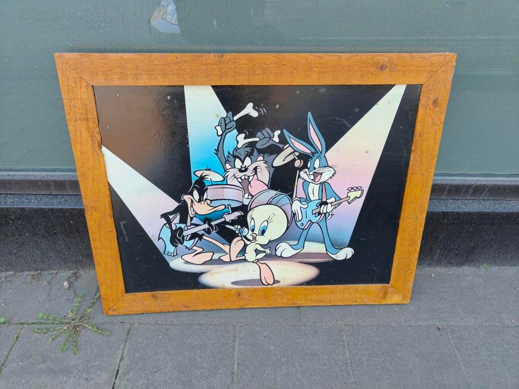 Cadre vintage Looney Tunes., Enlèvement