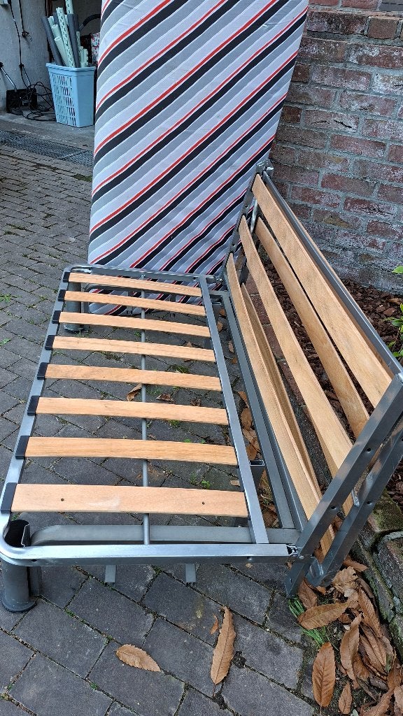 zetelbed, Huis en Inrichting, Ophalen, Gebruikt, Twijfelaar, 140 cm