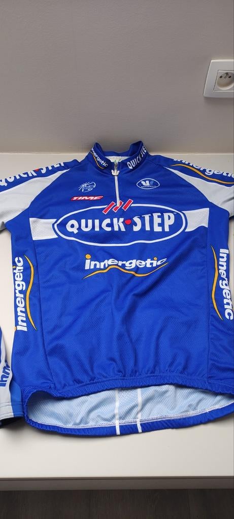 Fietskleding fietspakje driedelig Vermarc - Team Quick Step, Ophalen of Verzenden