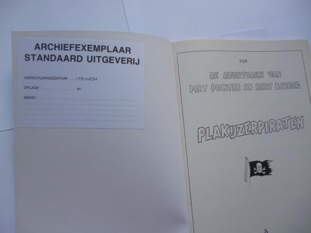 Piet Pienter en Bert Bibber - Standaard - Archiefexemplaar, Livres, BD, Comme neuf, Plusieurs BD, Enlèvement ou Envoi