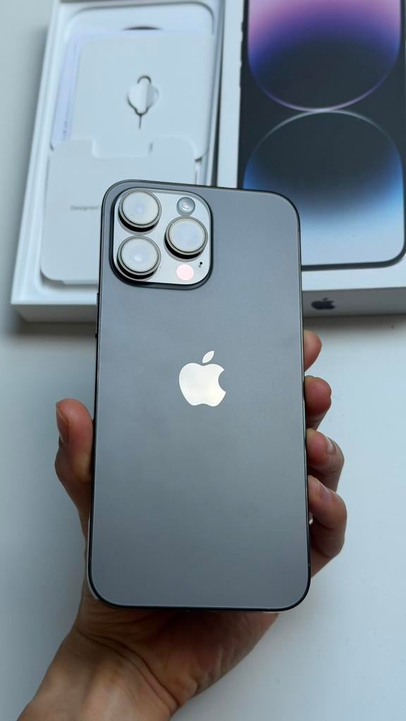 iPhone 14 Pro Max 1TB Space Black – Perfect Condition, Telecommunicatie, Mobiele telefoons | Apple iPhone, Ophalen, Zwart, 1 TB