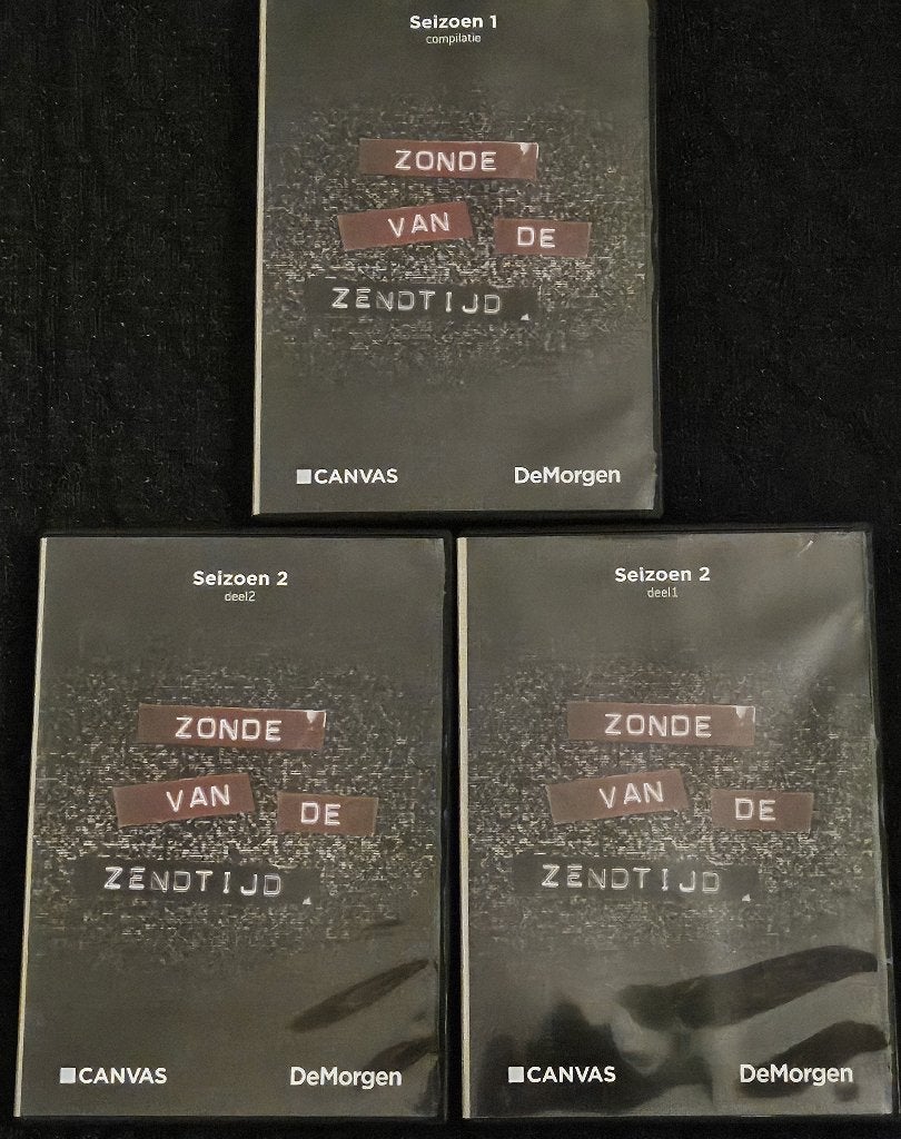 Zonde van de Zendtijd Seizoen 1 & 2, Cd's en Dvd's, Nederlands, Seizoen 1, Zo goed als nieuw, Ophalen of Verzenden