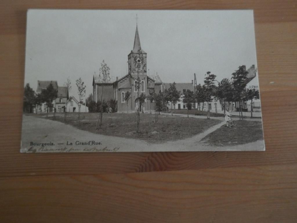 rixensart -bourgeois la grand'rue, Ophalen of Verzenden, Ongelopen, Waals-Brabant