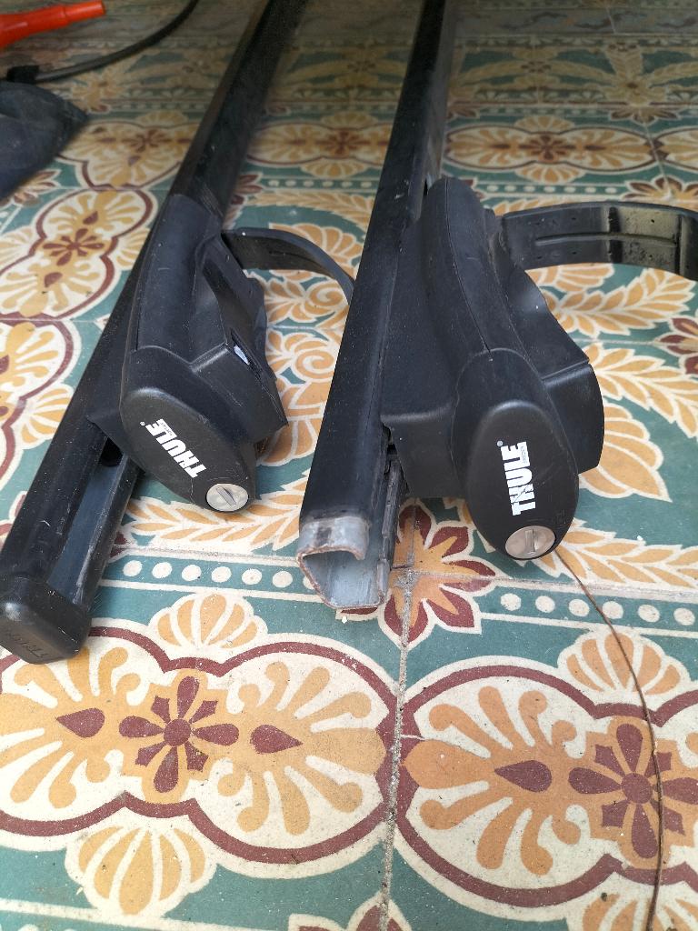 Dakdragers Thule Oversized met bar, Ophalen, Gebruikt