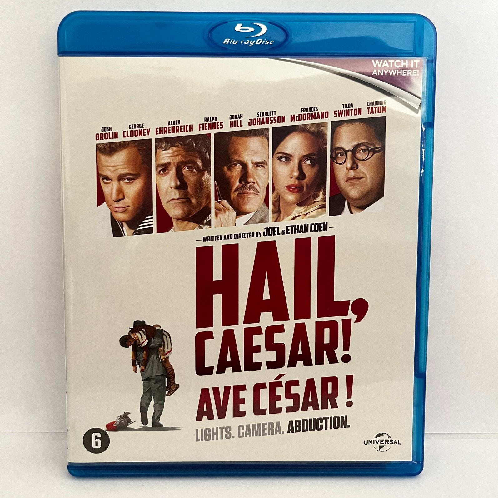 Hail, Caesar! (2016) Blu-ray, Cd's en Dvd's, Blu-ray, Zo goed als nieuw, Humor en Cabaret, Ophalen of Verzenden