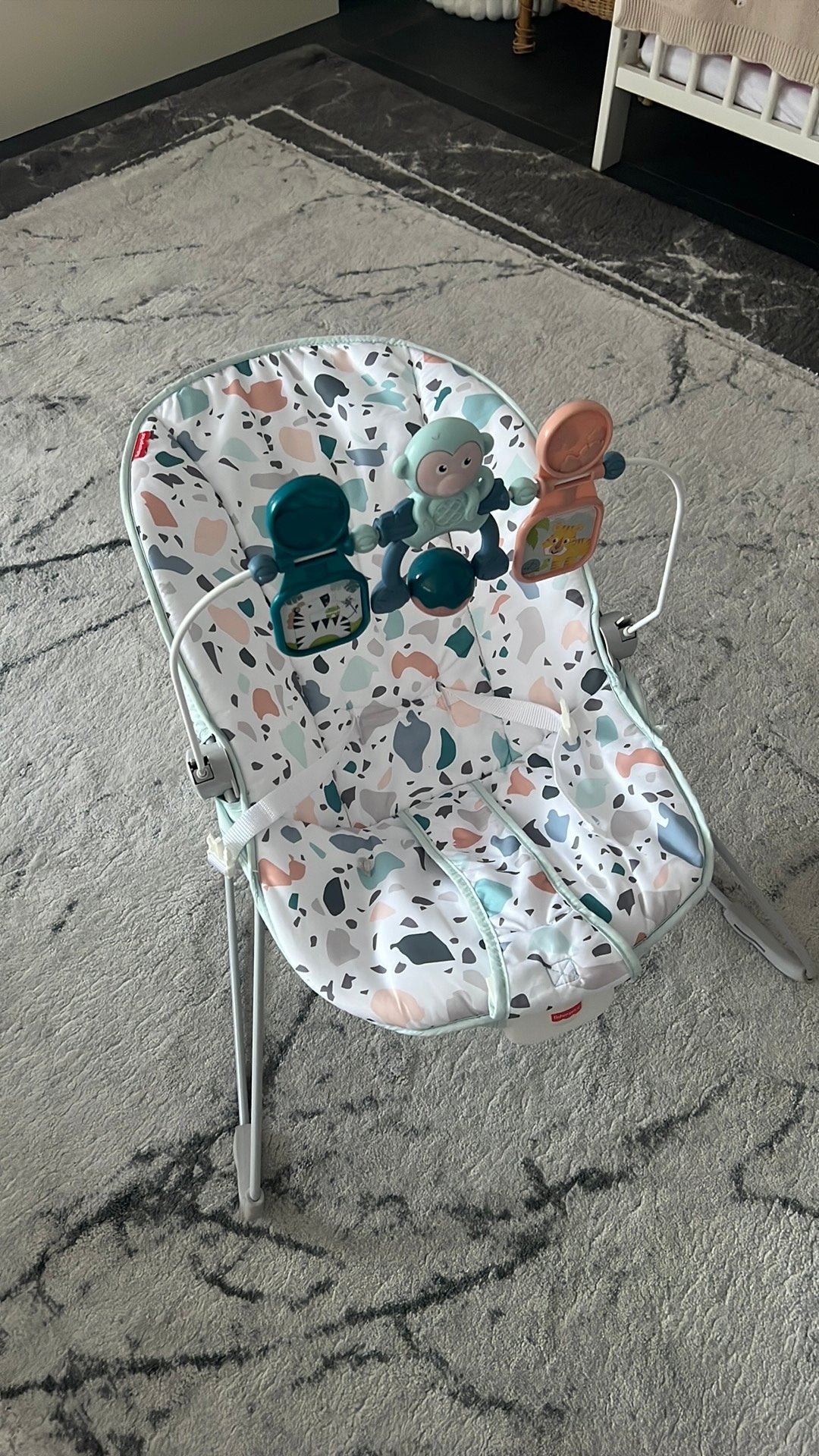 Babystoel, slaapstoel, Kinderen en Baby's, Ophalen, Zo goed als nieuw, Schommelstoel, Met gordel(s) of riempje(s)