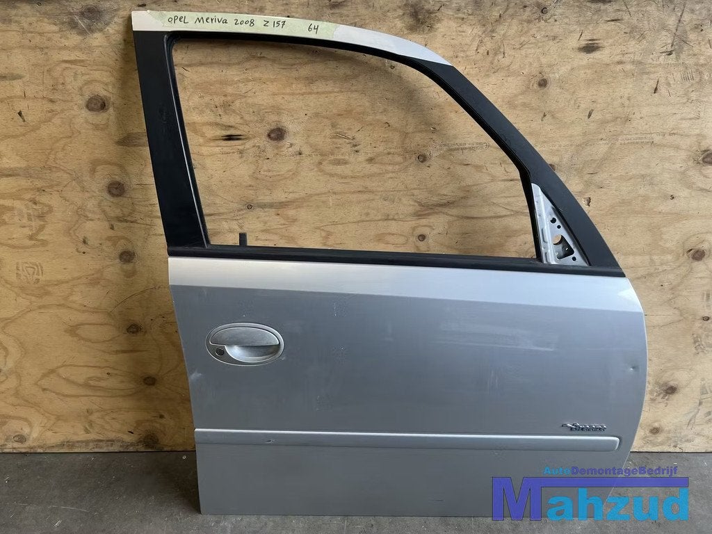 OPEL MERIVA A Zilver Z157 Rechts voor deur portier 2003-2010, Auto-onderdelen, Carrosserie, Gebruikt, Deur, Opel Automobile GmbH