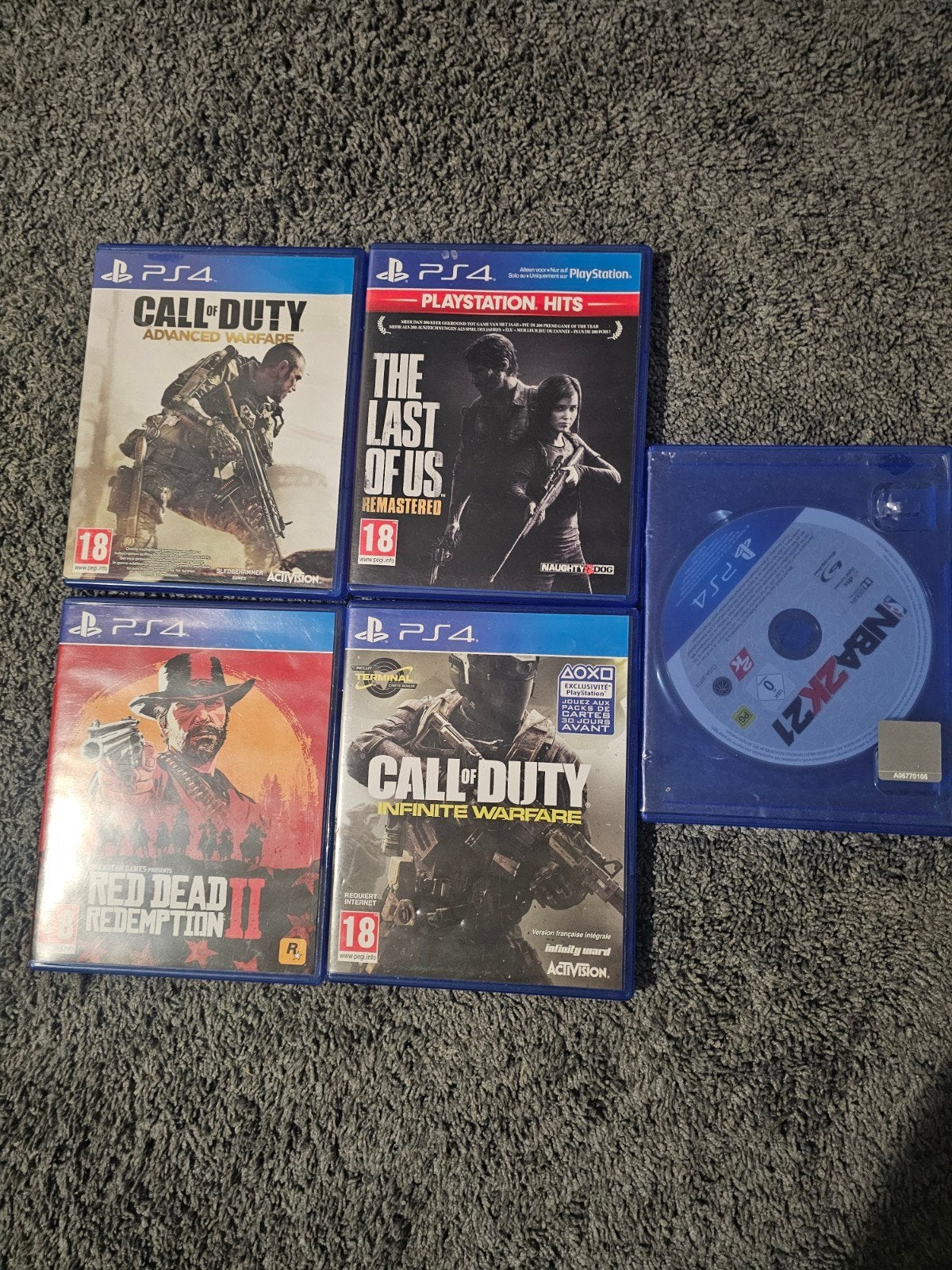 playstation games, Ophalen, Zo goed als nieuw