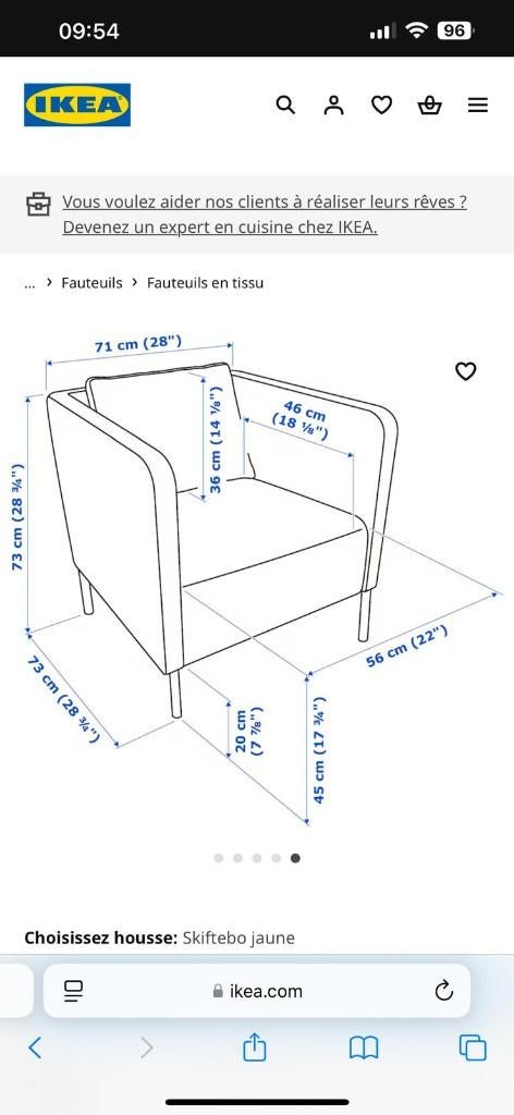 Divant, Maison & Meubles, Canapés | Salons, Moins de 75 cm, Enlèvement ou Envoi, 1 place, Moins de 150 cm