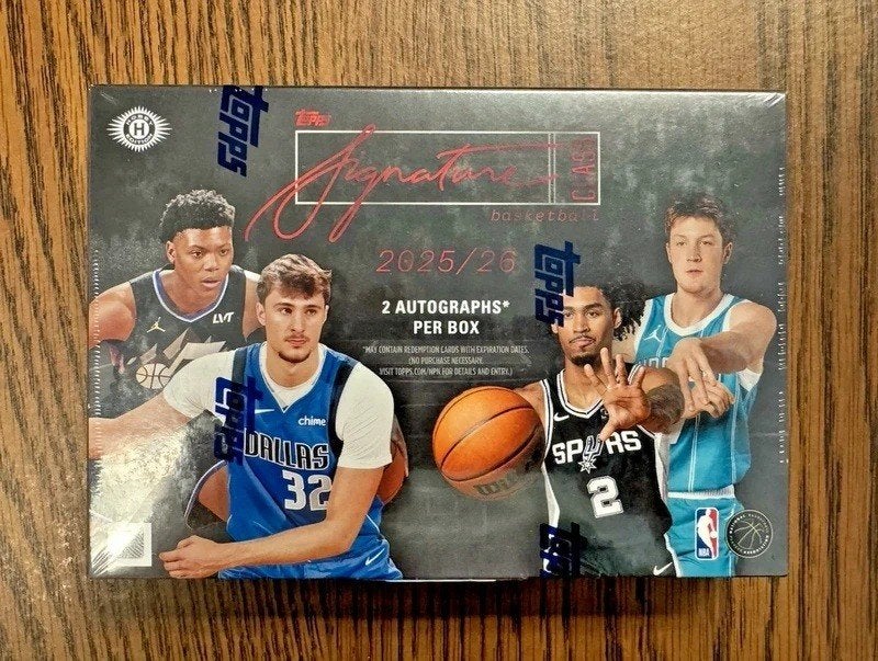 Topps Signature Class Basketball 2025-26 Hobby Box, Enlèvement ou Envoi, Neuf, Booster box, Foil