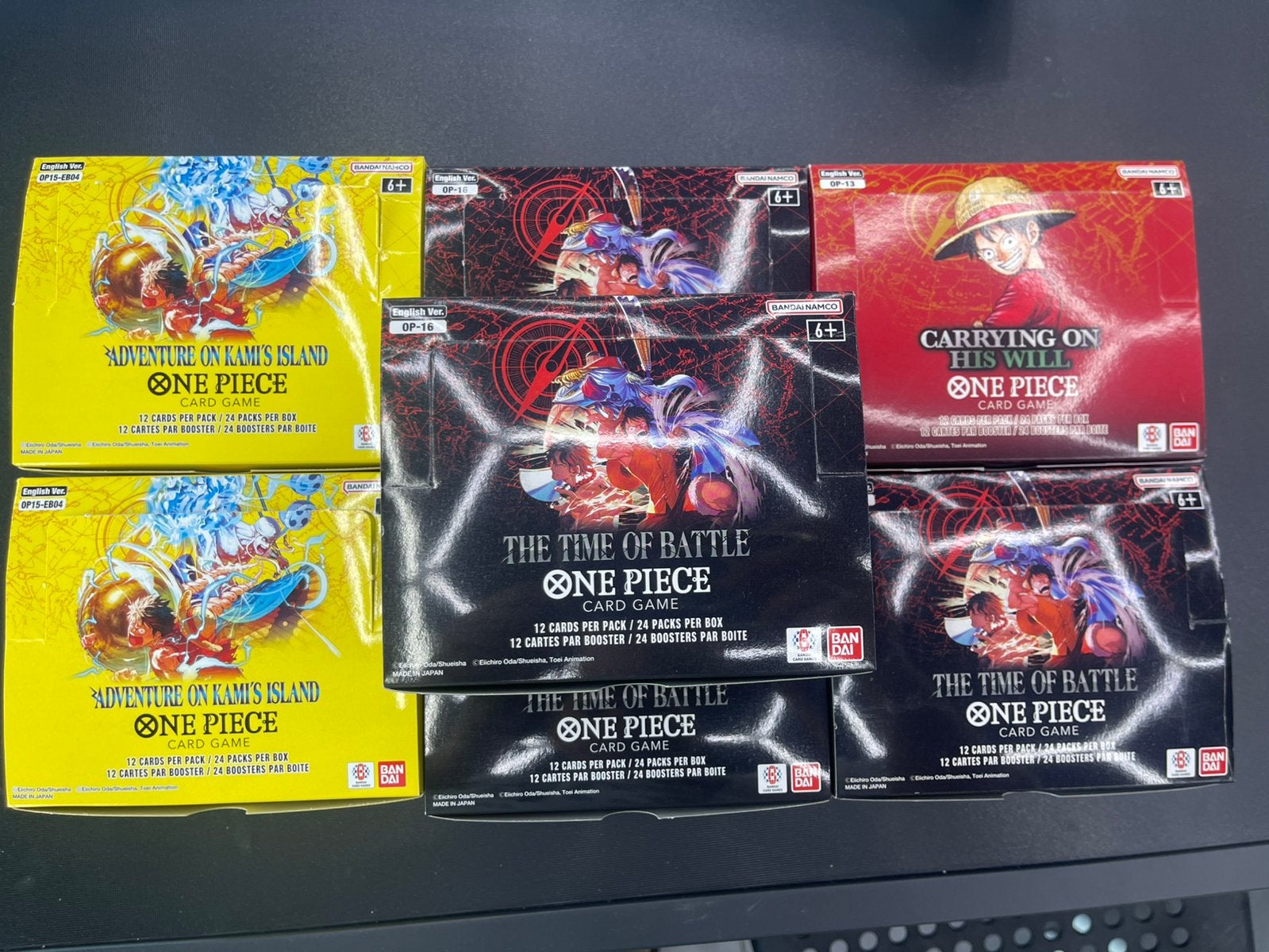 One piece bulk, Ophalen, Nieuw, Meerdere kaarten, Foil