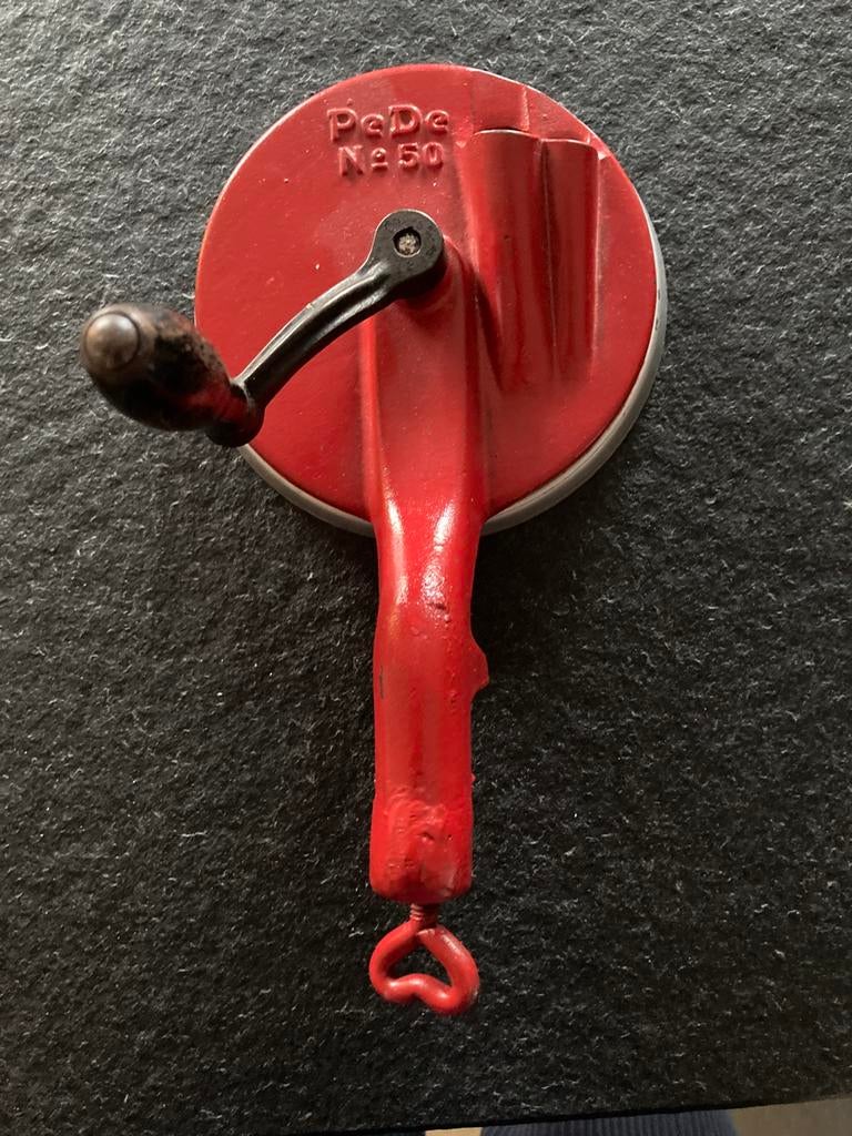 Vintage snijbonensnijder PeDe nr 50, Antiek en Kunst, Ophalen of Verzenden