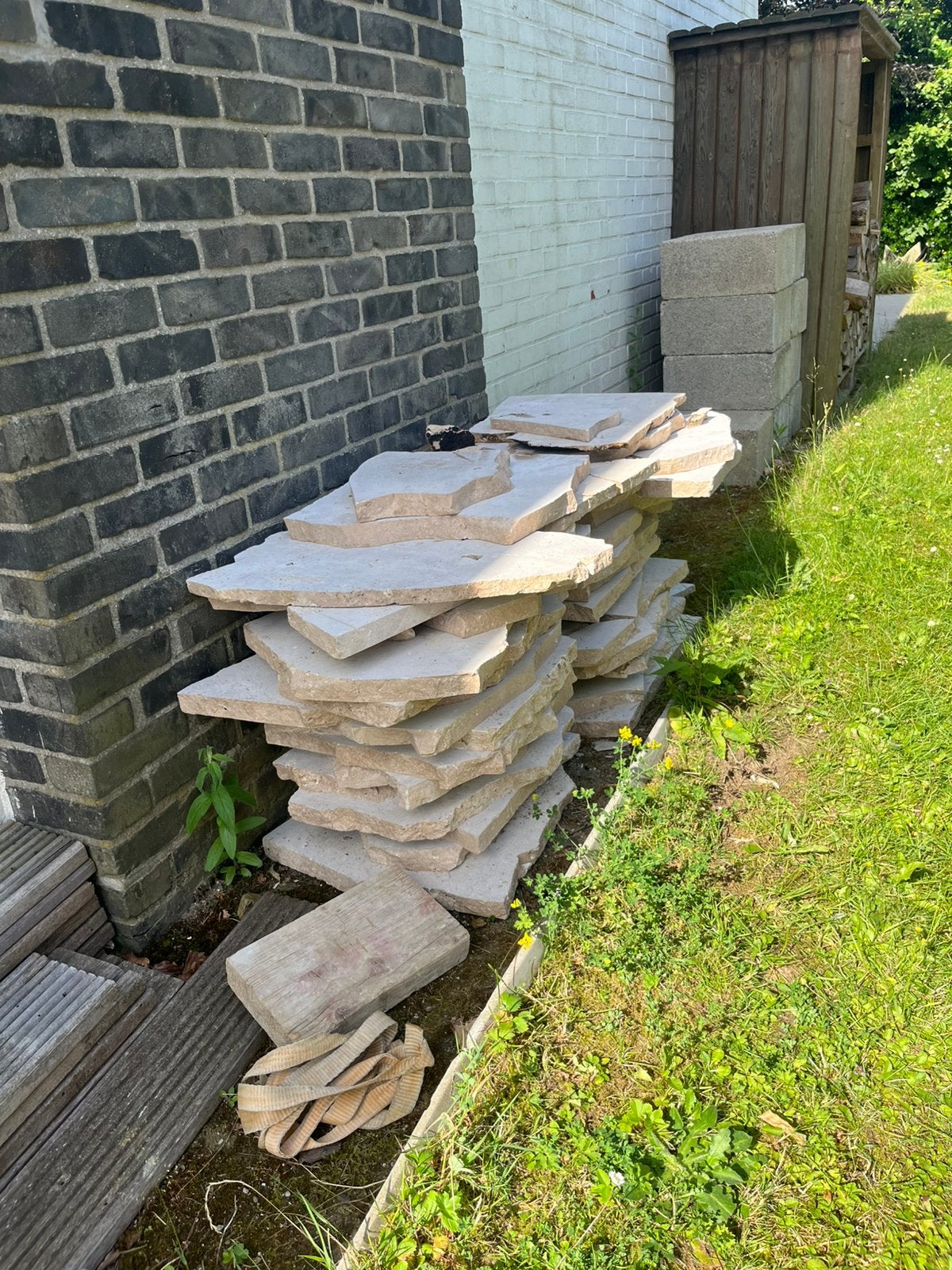 Pierres naturelles à vendre, Neuf, Tuiles de terrasse, 10 m²² ou plus, Enlèvement