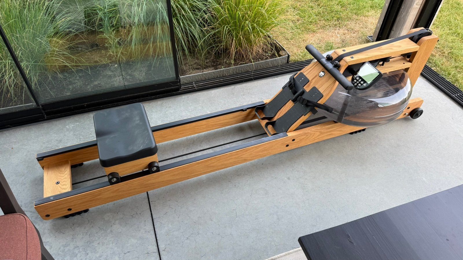 Waterrower roeitrainer met S4 monitor, Sport en Fitness, Fitnessapparatuur, Ophalen, Zo goed als nieuw, Roeitrainer