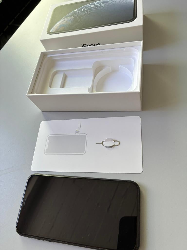 Apple Iphone XR 128Gb zwart, Télécoms, Téléphonie mobile | Apple iPhone, Avec simlock (verrouillage SIM), 128 GB, IPhone XR, Comme neuf