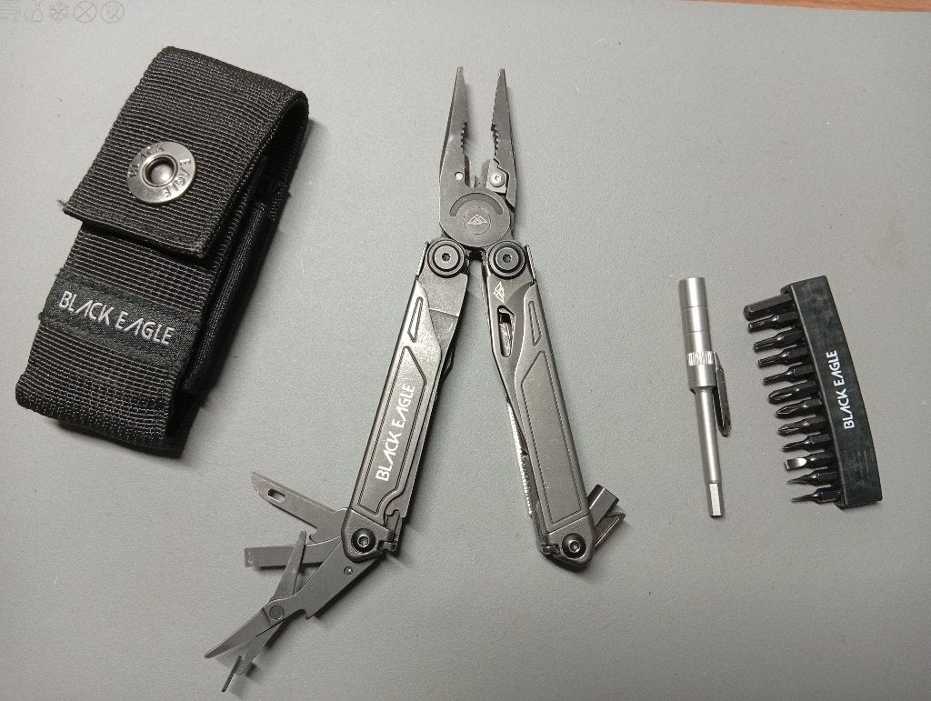Multitool black eagle kodiak, Caravanes & Camping, Enlèvement ou Envoi, Comme neuf