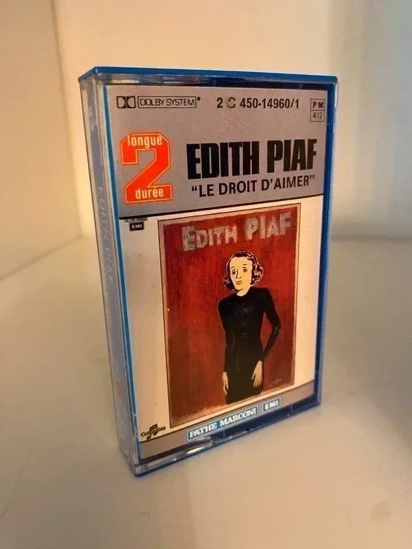Edith Piaf – Le Droit D'Aimer - France 1979, CD & DVD, Originale, Utilisé, Envoi, 1 cassette audio