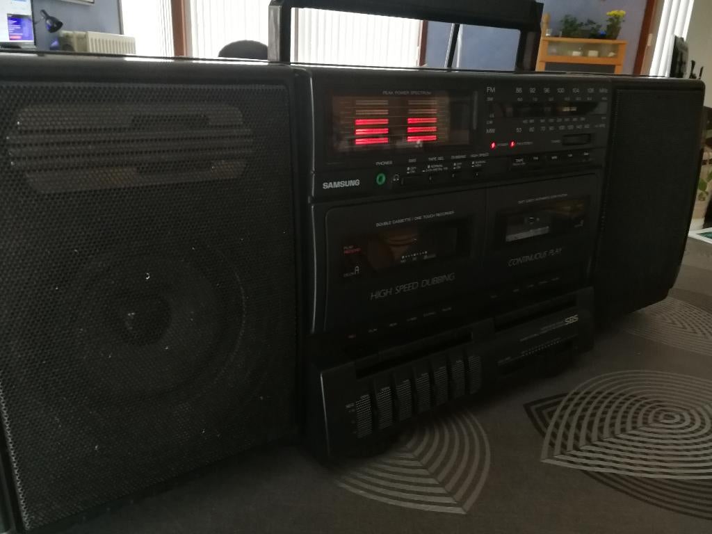 Ghettoblaster Samsung W-600L, TV, Hi-fi & Vidéo, Radios, Utilisé, Radio, Enlèvement