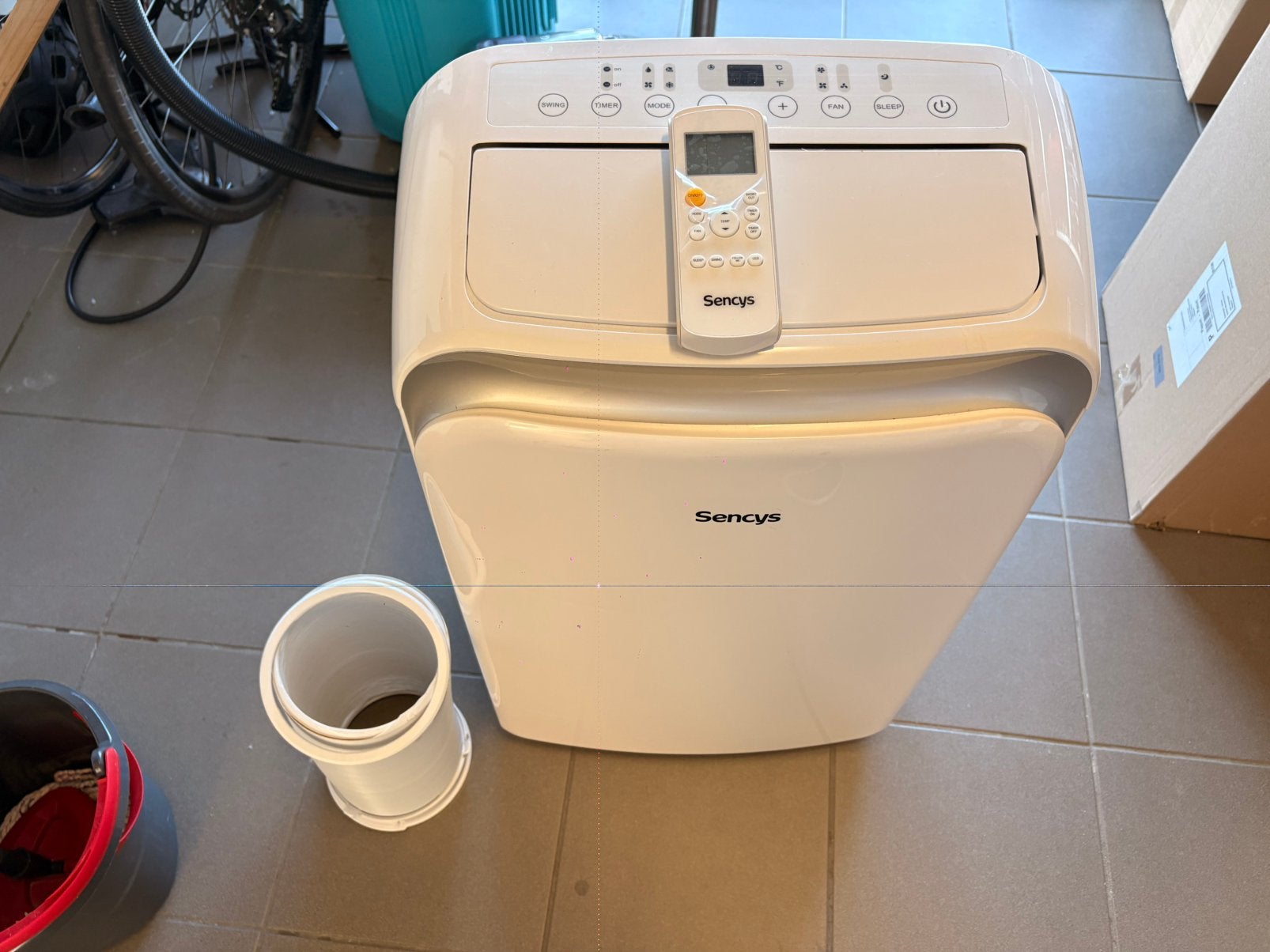Mobiele airconditioner, Elektronische apparatuur, Ophalen, Ventileren, Mobiele airco, Timer
