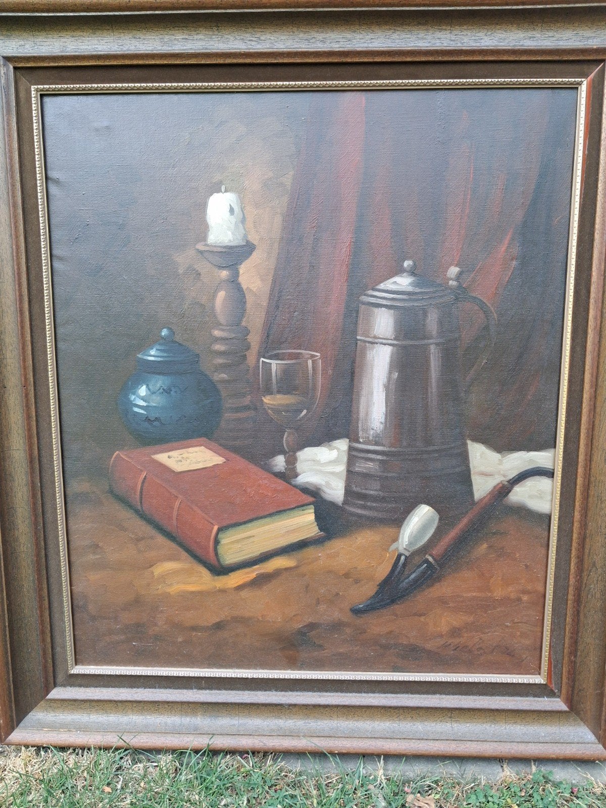 tableau, Antiquités & Art, Enlèvement, Nature morte, Toile