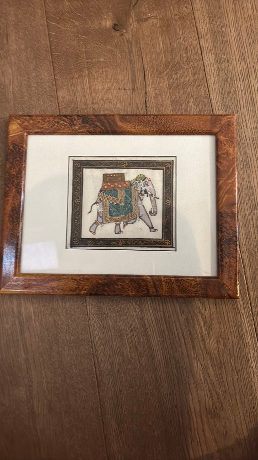 Peinture africaine, Enlèvement, Tableau