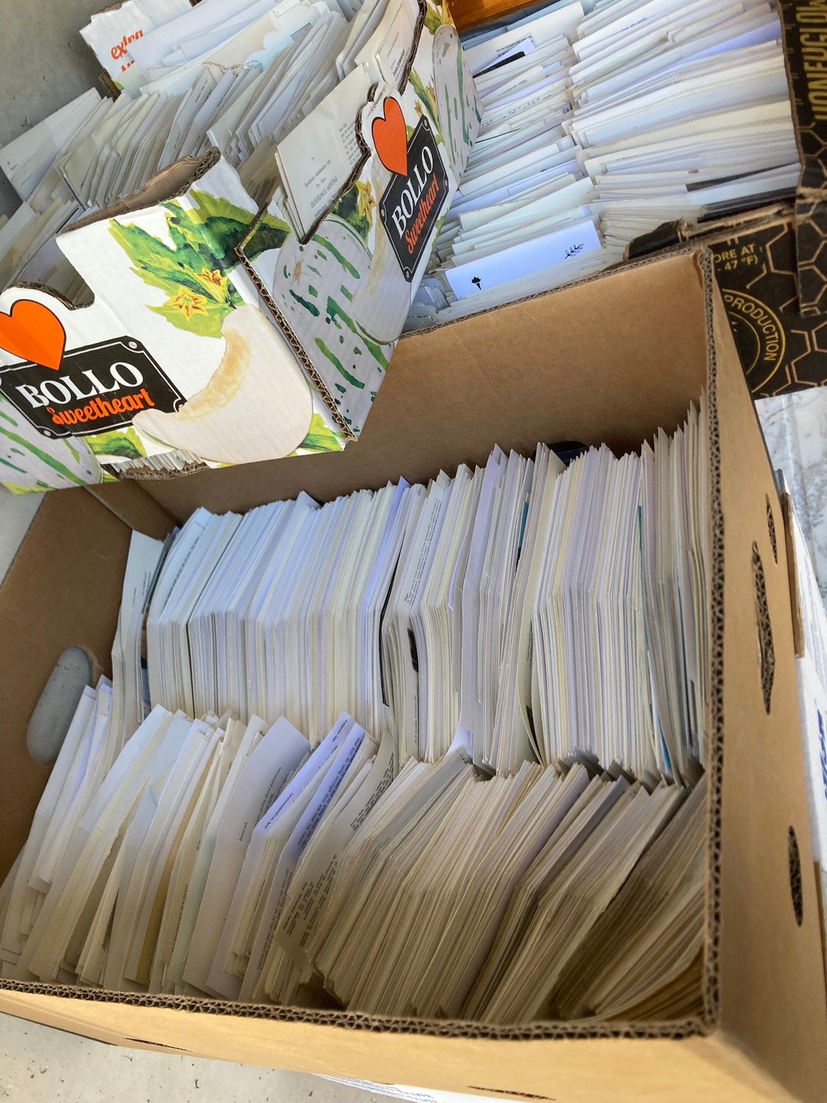 Groot lot bidprentjes, Enlèvement ou Envoi, Comme neuf