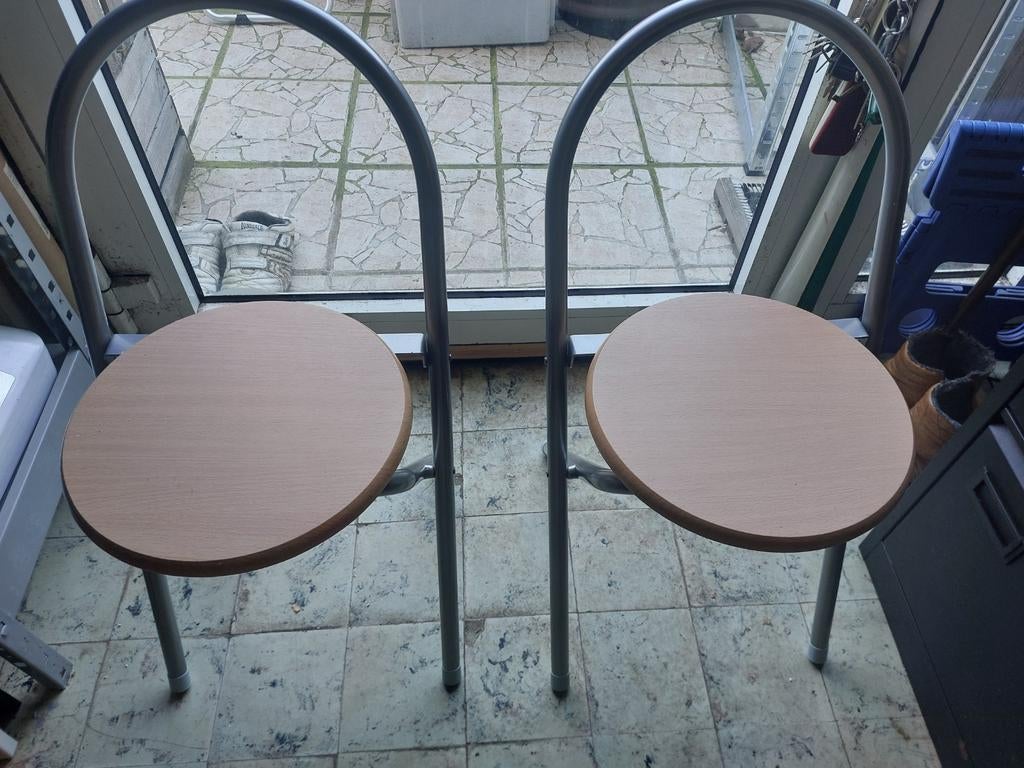 Plooistoeljes hoogte zit 44cm br 35 en diepte 35cm in nieuwe, Huis en Inrichting, Ophalen of Verzenden