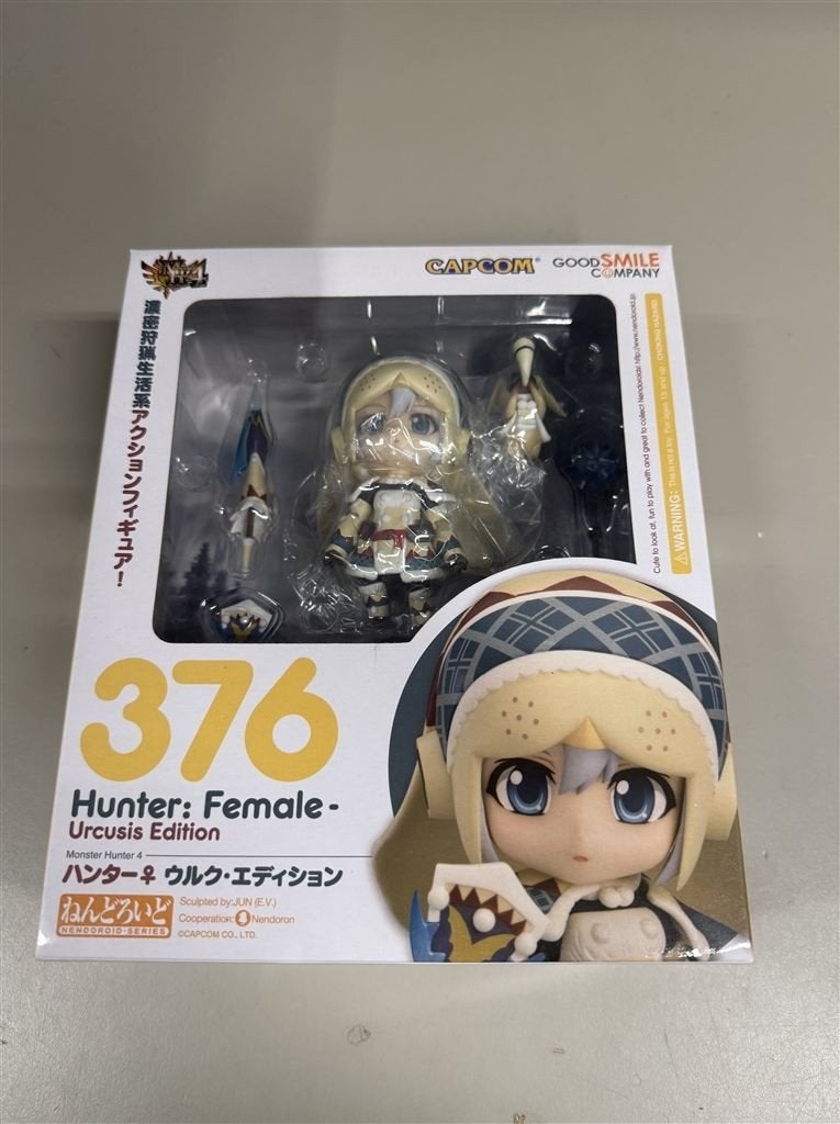 Nendoroid #376 Monster Hunter Female Urcusis Lagombi, Verzamelen, Poppetjes en Figuurtjes, Zo goed als nieuw, Ophalen of Verzenden