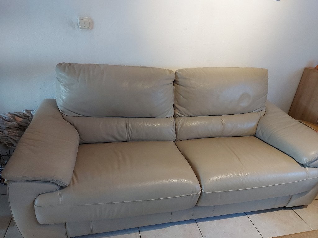 kunstlederen saloon, Maison & Meubles, 75 à 100 cm, Quatre personnes ou plus, Enlèvement, Utilisé