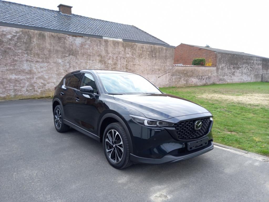 Mazda CX-5 automaat, Automaat, Zwart, Leder, Bedrijf
