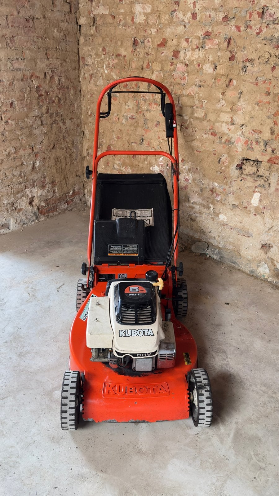 Kubota W521 grasmaaier, Tuin en Terras, Cirkelmaaier, Gebruikt, Opvangbak, Ophalen of Verzenden