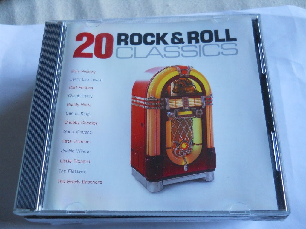 CD - 20 ROCK & ROLL CLASSICS, Cd's en Dvd's, Ophalen of Verzenden, Zo goed als nieuw, Pop, Eerste persing
